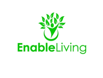 Enable Living logo design by Marianne