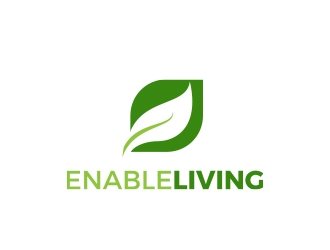 Enable Living logo design by MarkindDesign