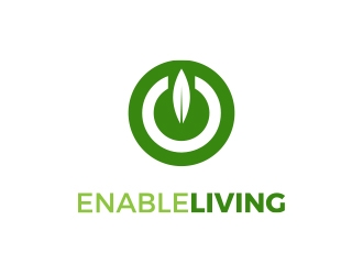 Enable Living logo design by MarkindDesign