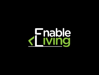 Enable Living logo design by hwkomp