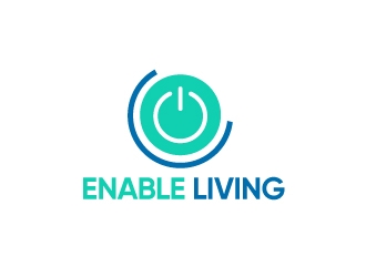 Enable Living logo design by Erasedink