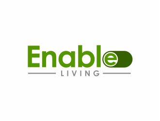 Enable Living logo design by mutafailan