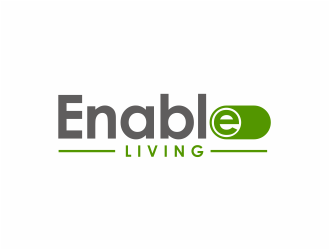 Enable Living logo design by mutafailan