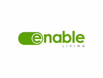 Enable Living logo design by mutafailan