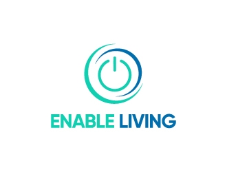 Enable Living logo design by Erasedink