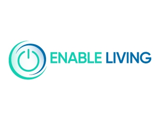 Enable Living logo design by Erasedink