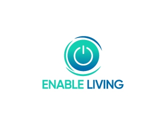 Enable Living logo design by Erasedink