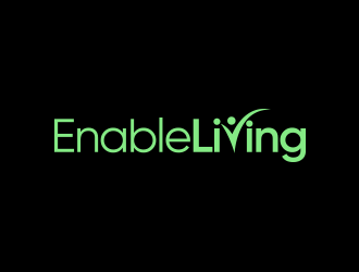 Enable Living logo design by keylogo