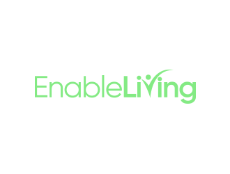 Enable Living logo design by keylogo