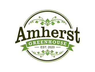 Amherst Greenhouse logo design by haze