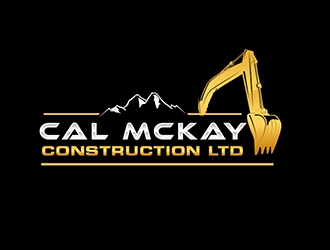 Cal Mckay Construction LTD logo design by PrimalGraphics