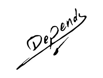 Depends  logo design by Panara