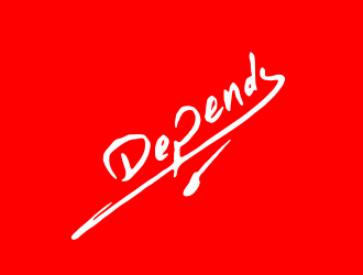 Depends  logo design by Rossee