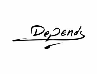 Depends  logo design by Girly