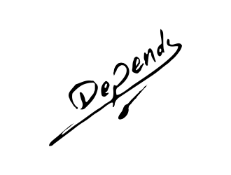 Depends  logo design by ekitessar