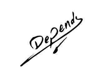 Depends  logo design by MUSANG