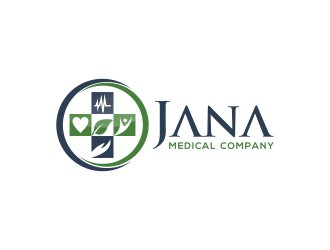 Jana Medical Company  logo design by N3V4