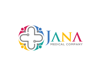 Jana Medical Company  logo design by N3V4