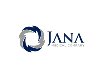 Jana Medical Company  logo design by N3V4