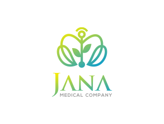 Jana Medical Company  logo design by N3V4