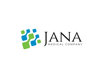 Jana Medical Company  logo design by BYSON