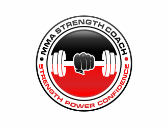 MMA STRENGTH COACH logo design by hidro