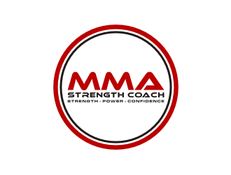 MMA STRENGTH COACH logo design by KQ5