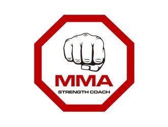 MMA STRENGTH COACH logo design by Franky.