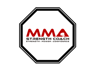 MMA STRENGTH COACH logo design by KQ5