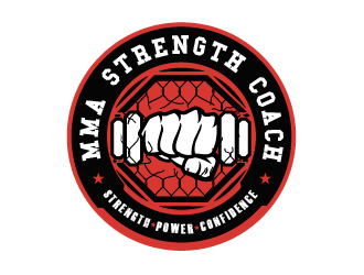 MMA STRENGTH COACH logo design by SOLARFLARE