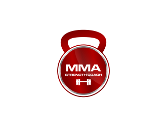 MMA STRENGTH COACH logo design by uptogood