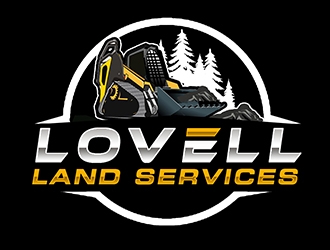 Lovell Land Services logo design by PrimalGraphics