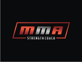 MMA STRENGTH COACH logo design by bricton