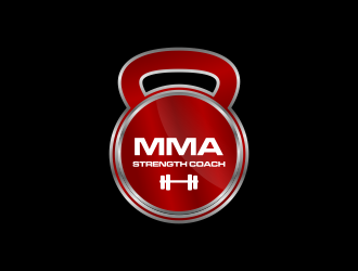 MMA STRENGTH COACH logo design by uptogood