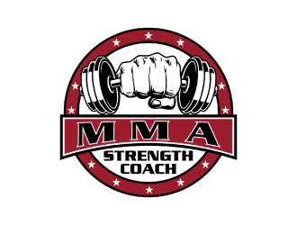 MMA STRENGTH COACH logo design by nona