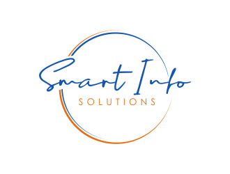 Smart Info Solutions logo design by giphone