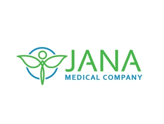 Jana Medical Company  logo design by Roma