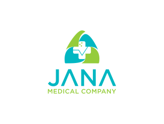 Jana Medical Company  logo design by N3V4