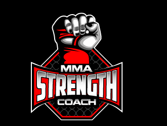 MMA STRENGTH COACH logo design by Ultimatum