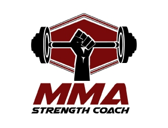 MMA STRENGTH COACH logo design by AamirKhan