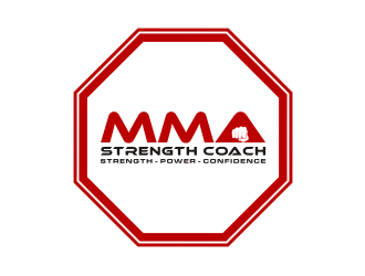 MMA STRENGTH COACH logo design by KQ5