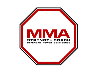 MMA STRENGTH COACH logo design by KQ5