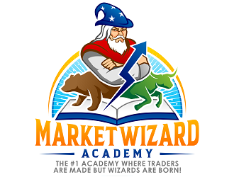 Market Wizard Academy logo design by haze