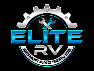 Elite RV Repair and Service logo design by ingepro