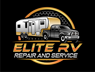 Elite RV Repair and Service logo design by haze