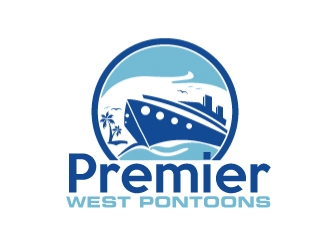 Premier West Pontoons logo design by AamirKhan