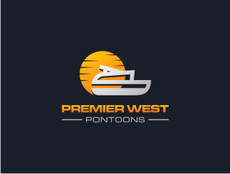 Premier West Pontoons logo design by Susanti