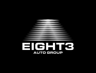 Eight3 auto group logo design by Greenlight