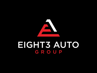 Eight3 auto group logo design by Editor