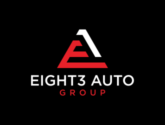 Eight3 auto group logo design by Editor